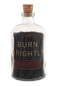 #9. Burn Brightly Match Bottle